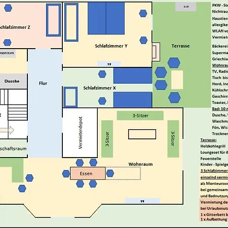 Apartamento Großzügige Am Waldesrand Im Seenland