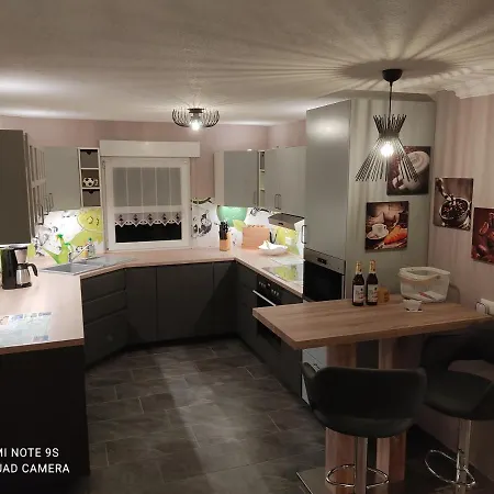 Großzügige Am Waldesrand Im Seenland Apartment